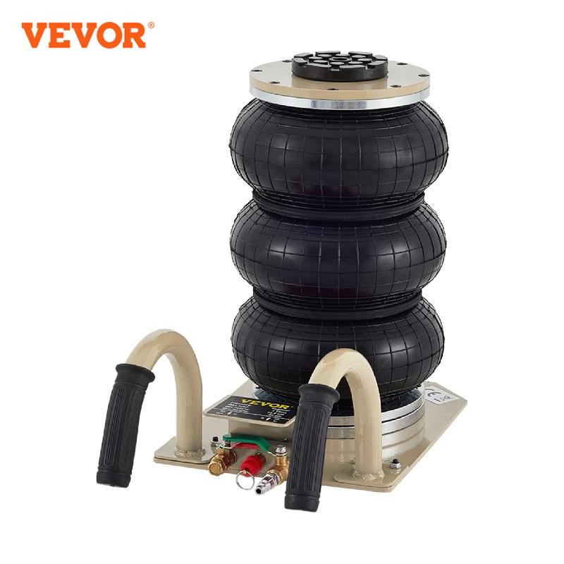 VEVOR Pneumatic Jack 3 Ton Triple Bag Air Jack Fast Lifting Height Pneumatic Ai image 1