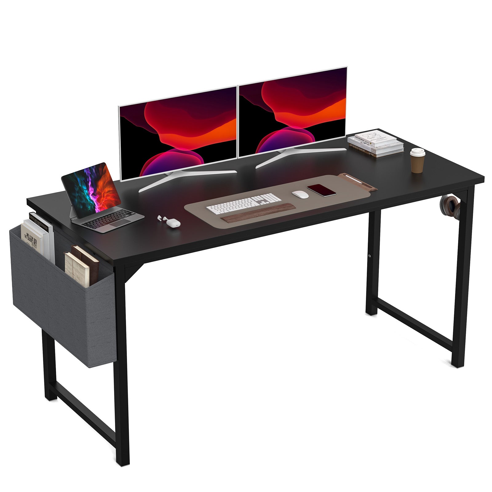 JHK Computer Desk Writing Study Office Gaming Table Modern Simple Style Compact image 7