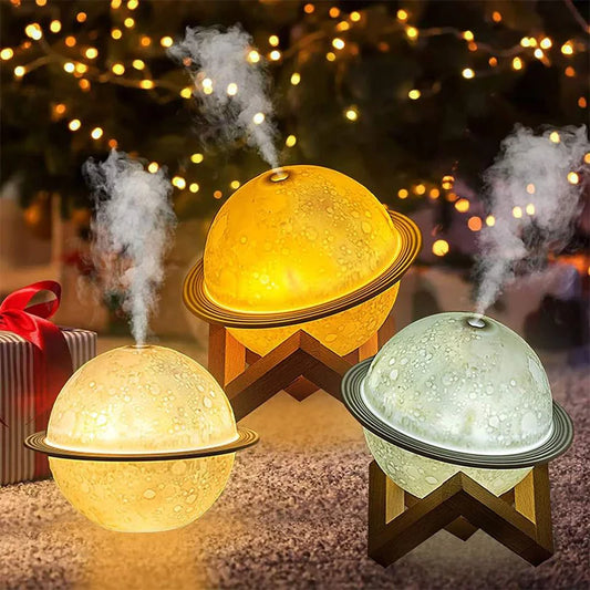 3D  Air Humidifier 200Ml   Diffuser Ultrasonic Mini Air Humidifier Usb Fogger M image 0
