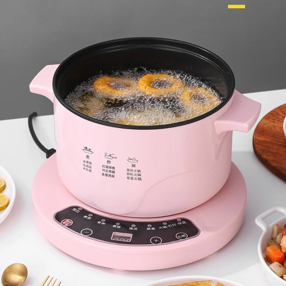 2.6L Electric Multi Cookers Heating Pan Stew Household Cooking Pot Hotpot Noodl image 3