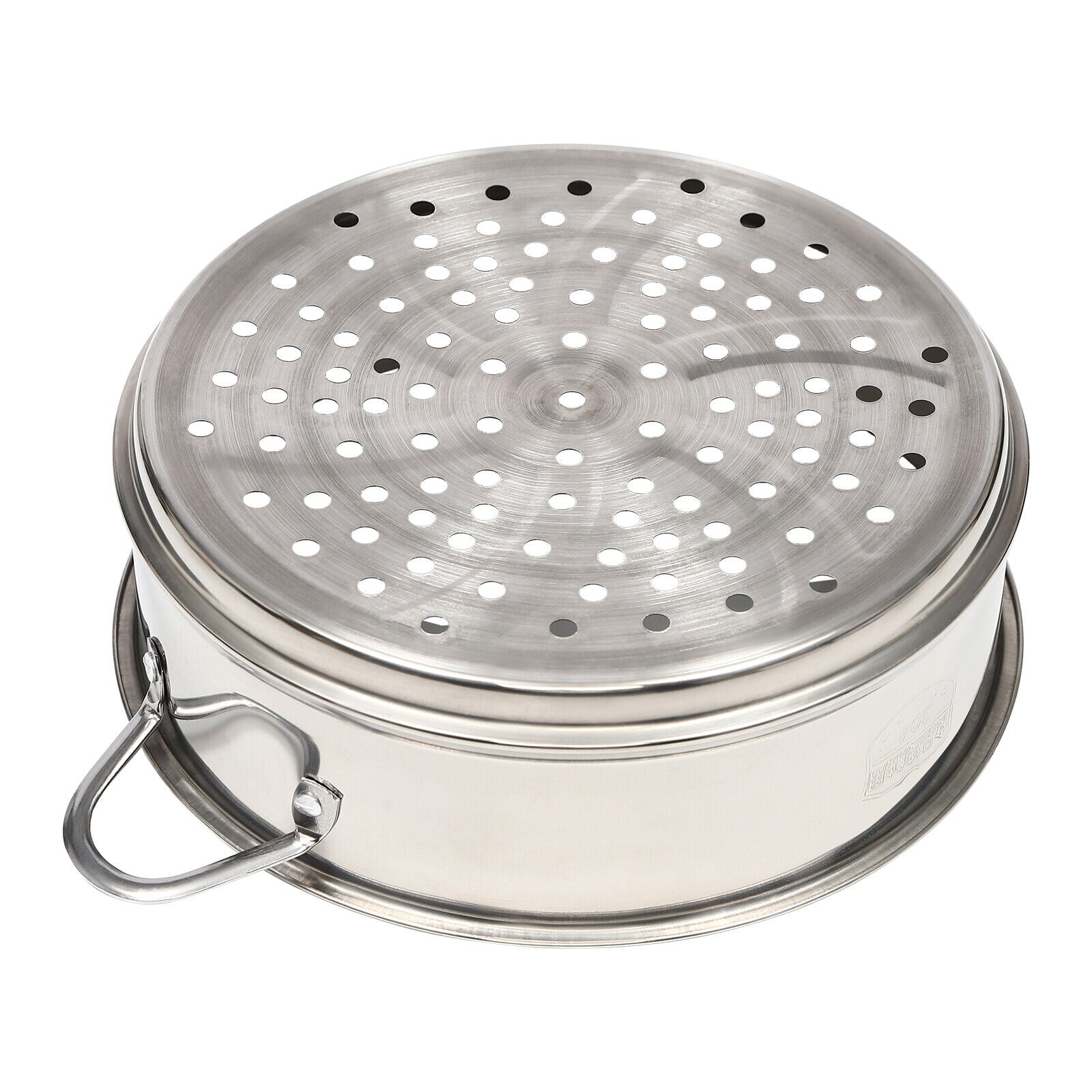 Stainless Steel Steamer 1 Tier Meat Vegetable Cooking Steam Pot Kitchen Tool US image 5