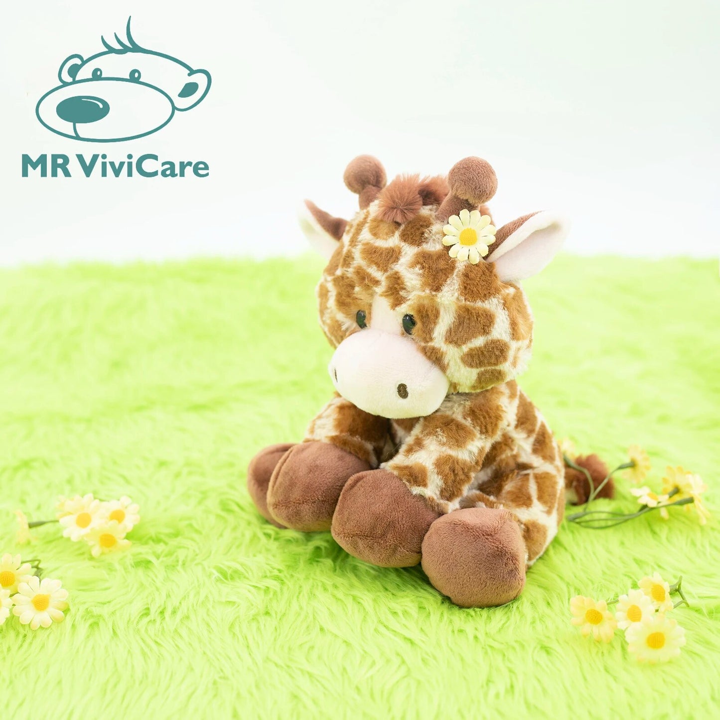 21.5cm Giraffe Cute Plush Dolls Baby Kids Cute Animal Soft Cotton Stuffed Soft image 6