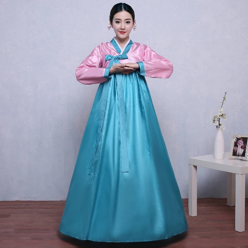 Women Hanbok Dress Korean Fashion Ancient Costumes Traditional Party Asian Pala image 7