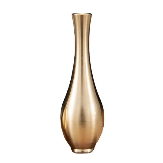 Mini Pure Copper Vase Gold Living Room Decorative Antique Vase Unique Vase Nord image 0
