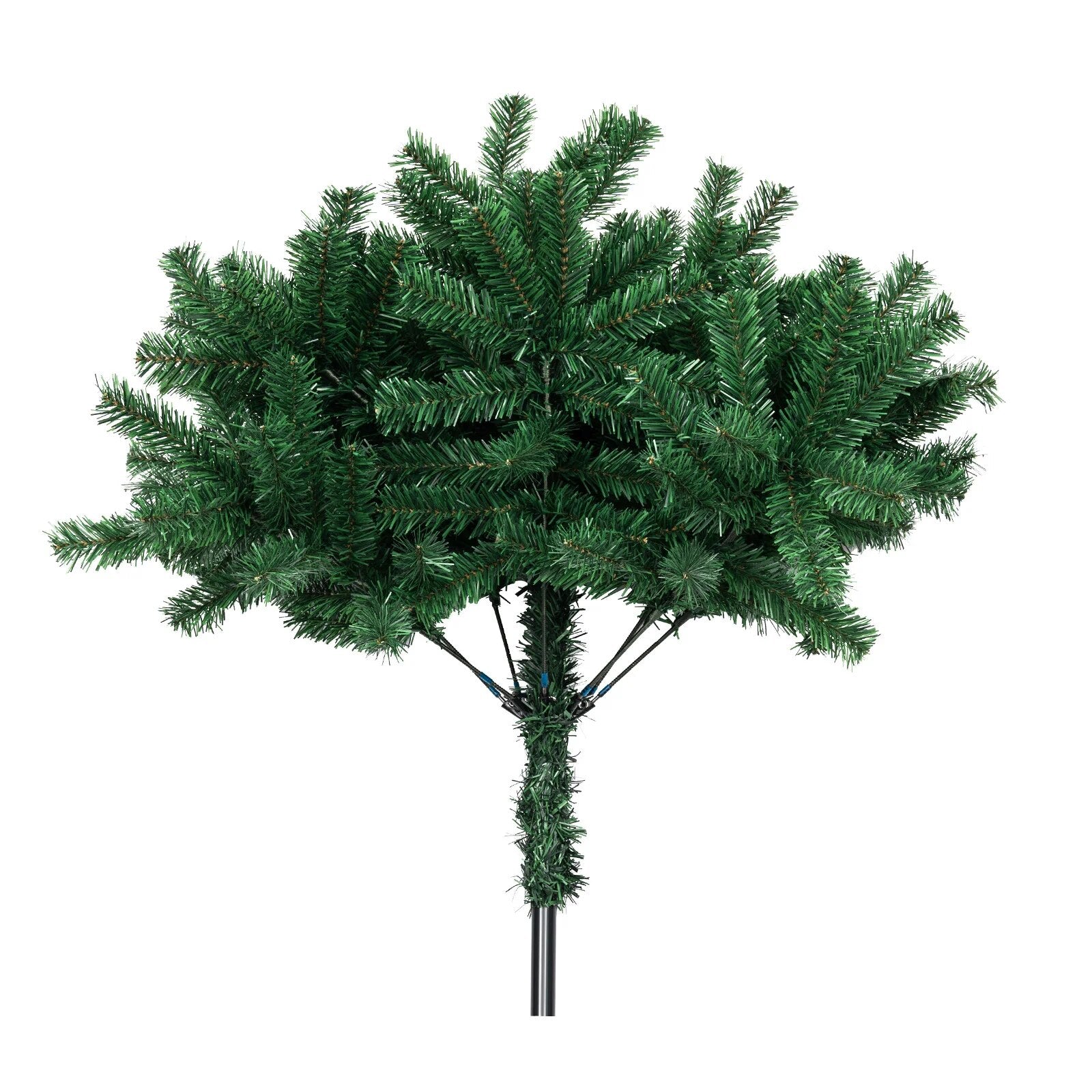 Hot Sale 6FT Christmas Tree Artificial Decoration with PVC Foldable Metal Folda image 2