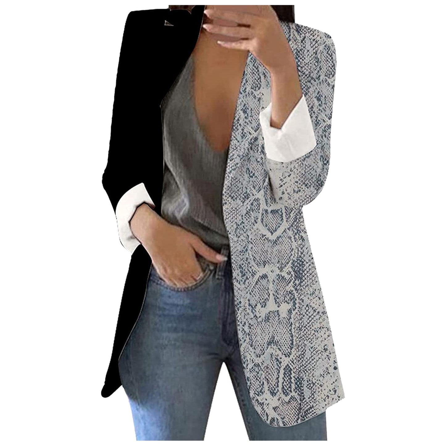 Suit Jacket 2024 Spring Jacket Women's Pioneer Design Checkered Coat Commuter O image 4