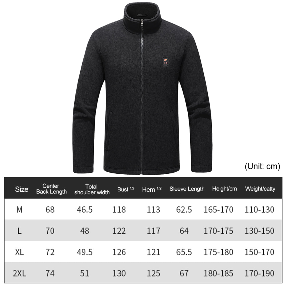 9 Areas Heated Vest Men Jacket Heated Winter Womens Electric Usb Heater Tactica image 5