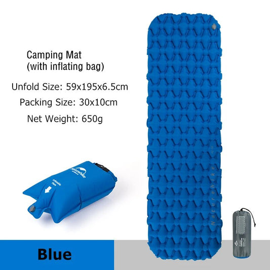 Naturehike Inflatable Mattress Air Mattress Camping Mat Ultralight Camping Matt image 0