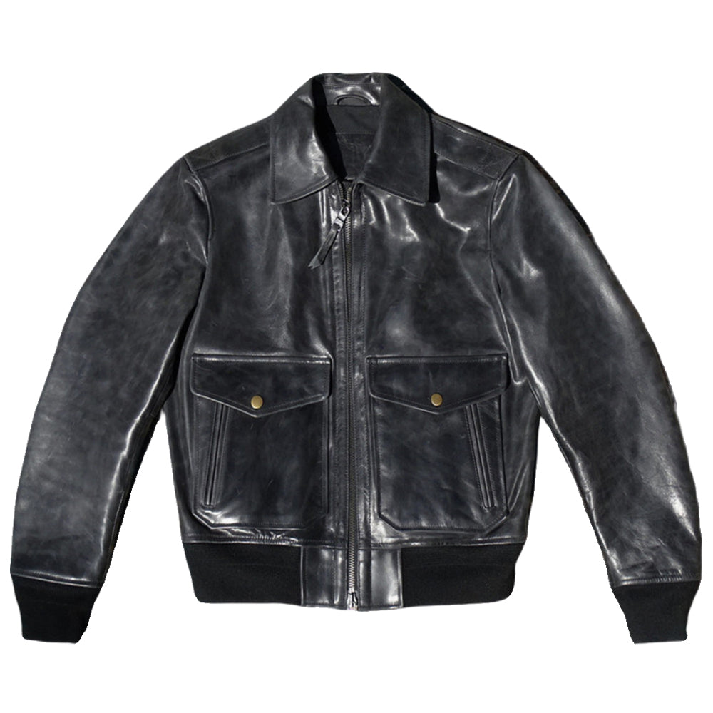 Name Brand G2 Mans Bomber Jacket and Coat Aviator Woman Mans Genuine Cowhide Ja image 0