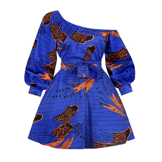 Women's African Cute Dress Traditional African Clothing Dashiki Ankara Bandage  image 0
