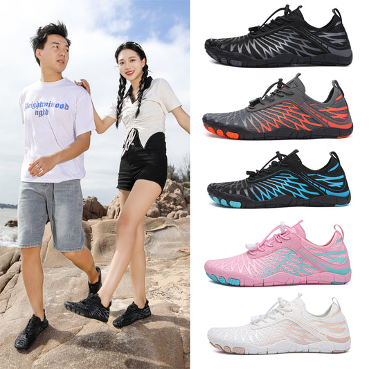 Unisex Wading Shoes Quick-Dry Aqua Shoes Running Fitness Sneakers Beach Sports image 0