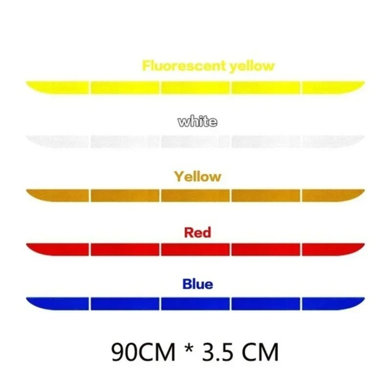 Waterproof Reflective Warning Tape for Car Trunk and Body - Decal Stickers, Car image 5
