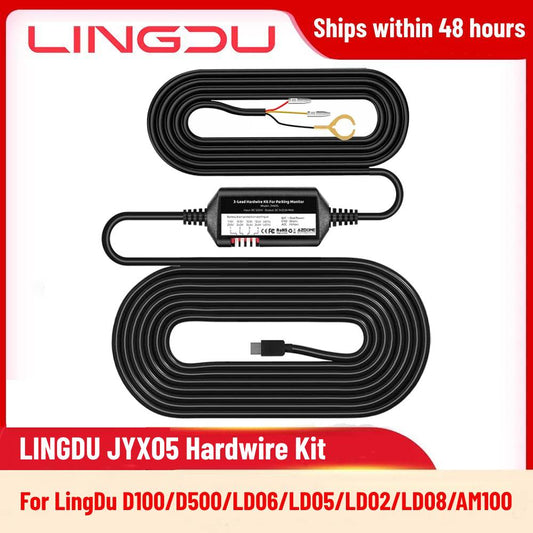 JYX05 Hardwire Kit With Type-C Port For LingDu D100/D500/LD06/LD05/LD02/LD08/AM image 0