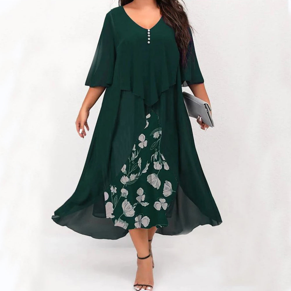 Oversized Long Dress for Women Clothing 2024 Summer Plus Size Elegant Vestidos  image 8