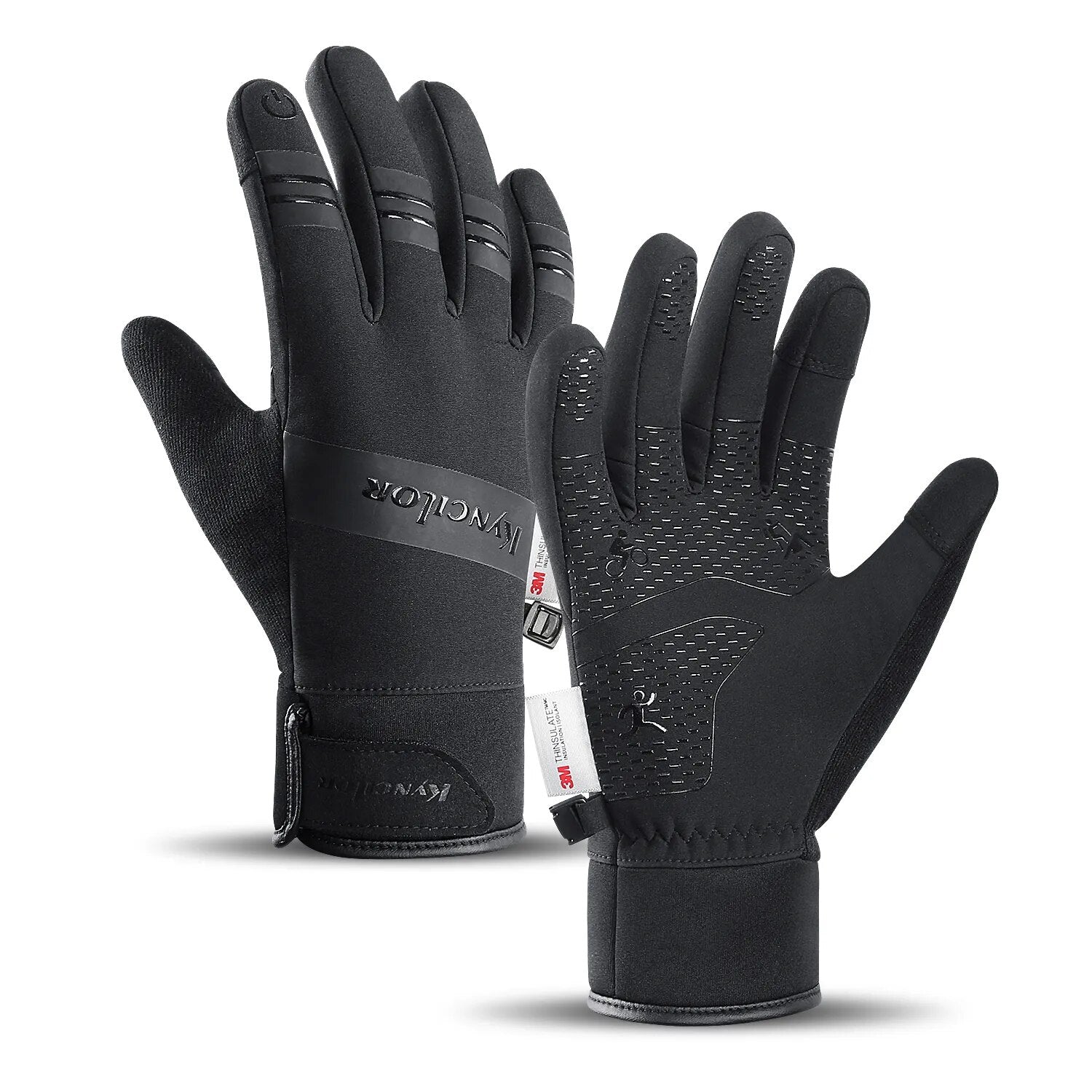 Winter Men Women Gloves Touch Cold Waterproof Male Outdoor Sports Warm Motorcyc image 5