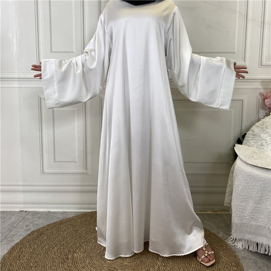 Modest Abaya Ramadan Musulman De Mode Maxi Robe Turkey Kaftan Islamic Clothing  image 0