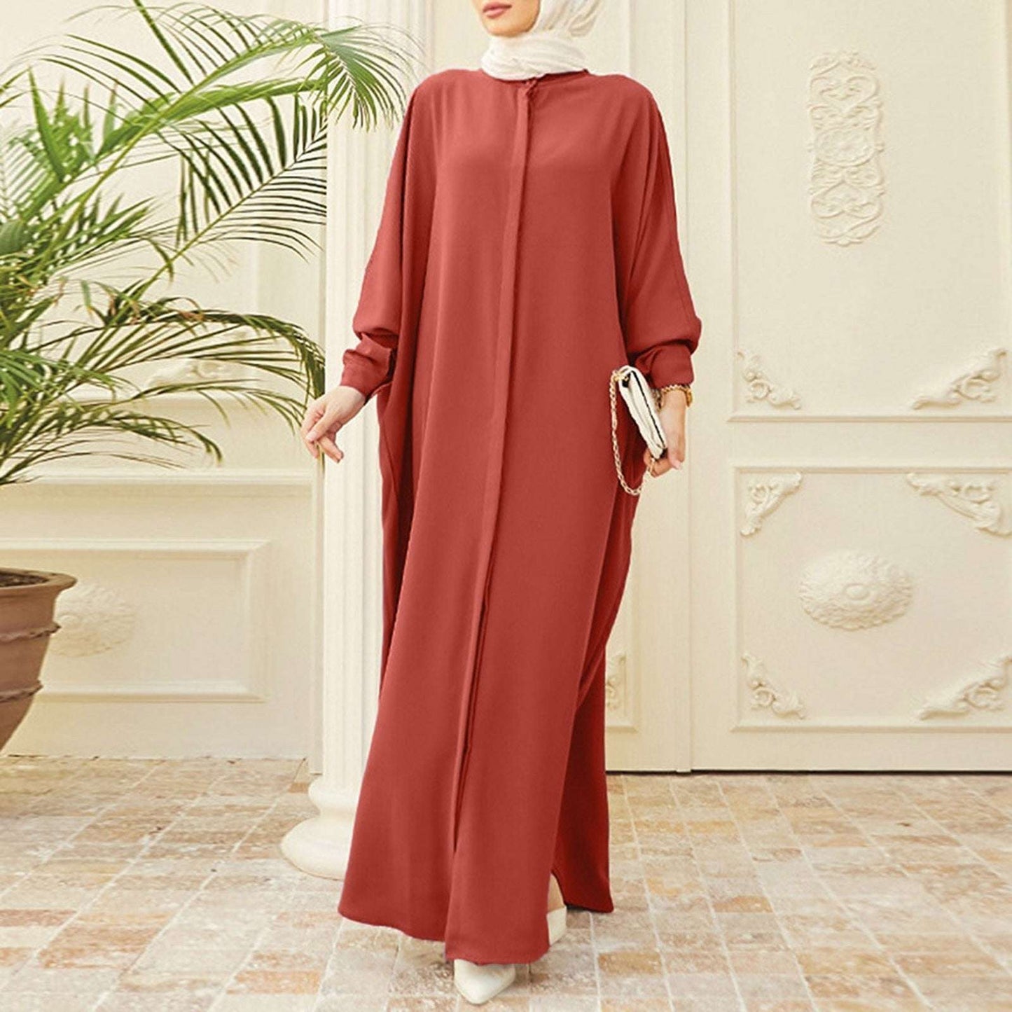 Muslim Fashion Dubai Abaya Long Dresses Islam Clothing Abayas African Dresses f image 3