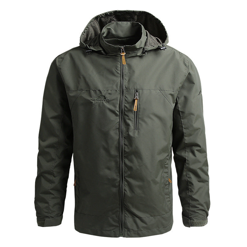 Men's Autumn Windbreaker Man Oversize Windshield Jacket Men Spring Coat Mens Ca image 5