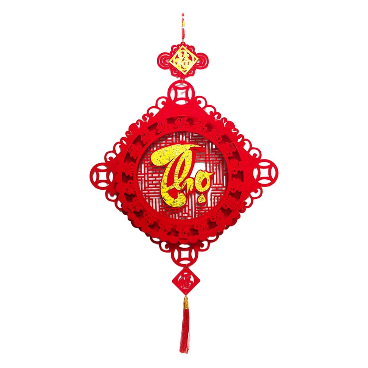 Chinese Lunar New Year Decorations 2024 Vietnam Spring Festival Hanging Pendant image 1