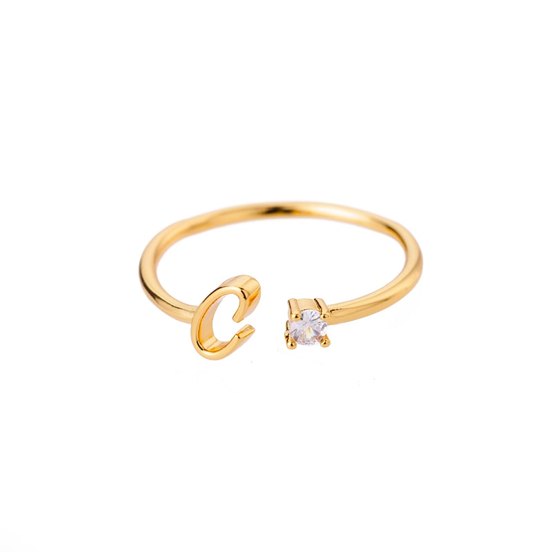 48 Style Women Stainless Steel Rings Gold Color Hollow Out Geometric Open Ring  image 44