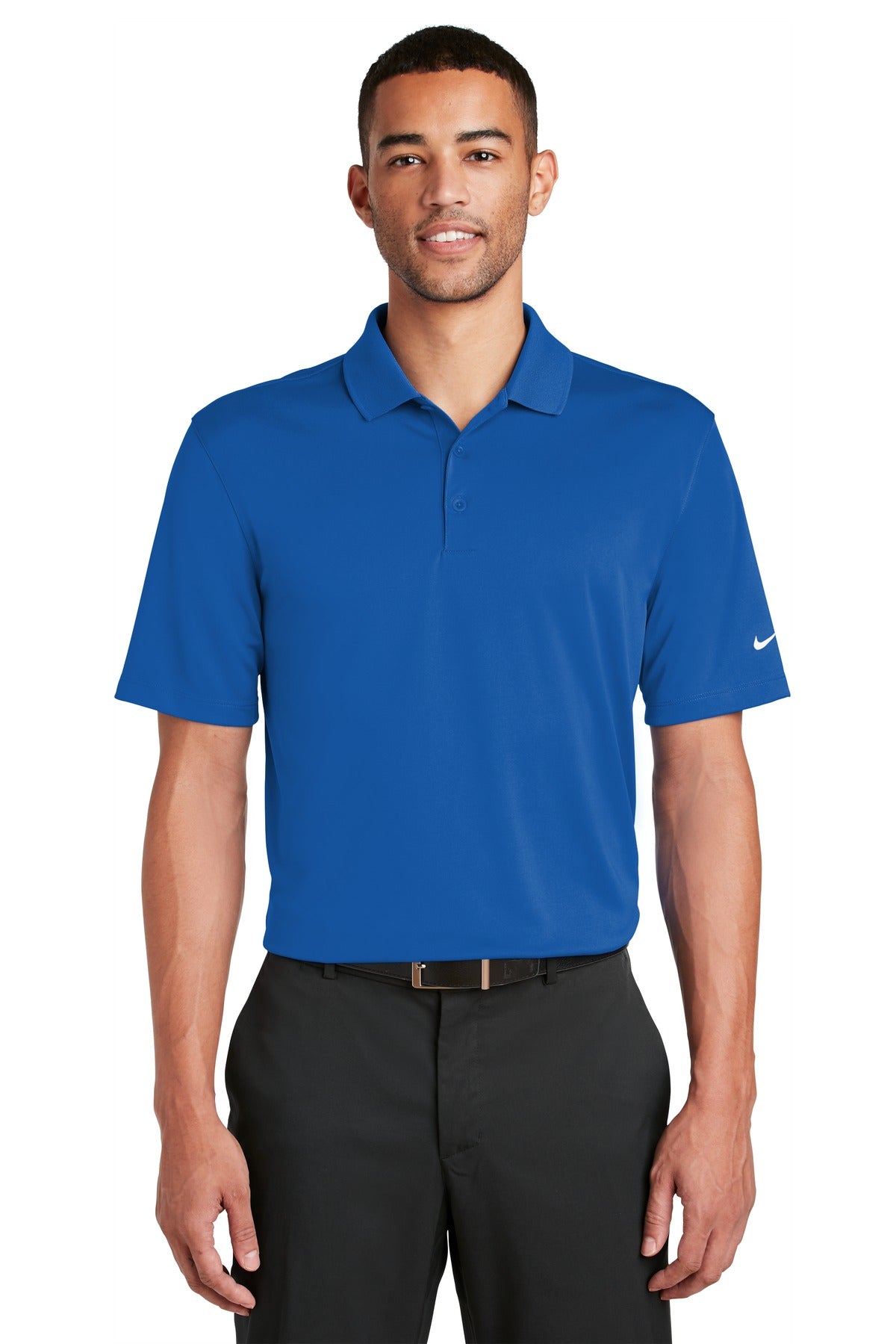 Polo Nike Dri-FIT Classic Fit Players con cuello de punto plano. 838956