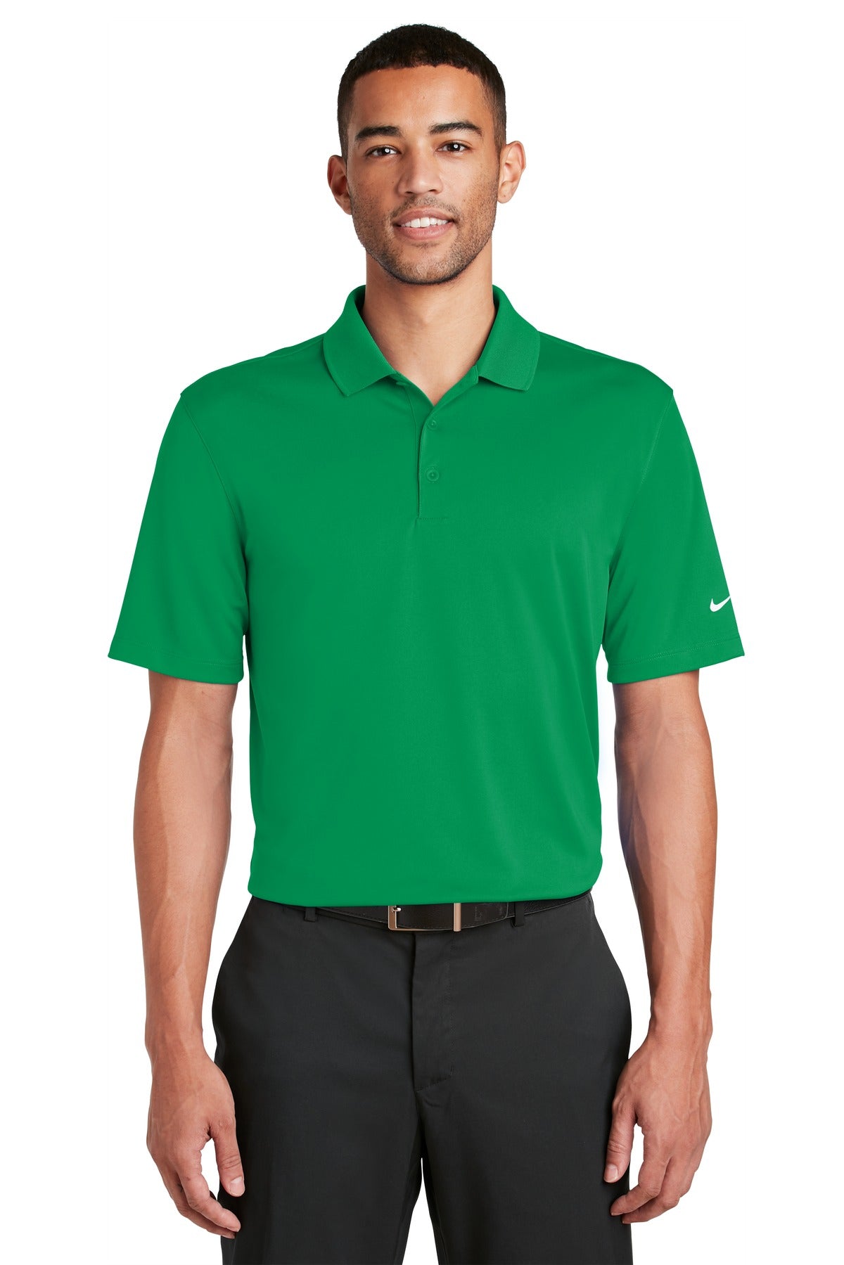 Polo Nike Dri-FIT Classic Fit Players con cuello de punto plano. 838956