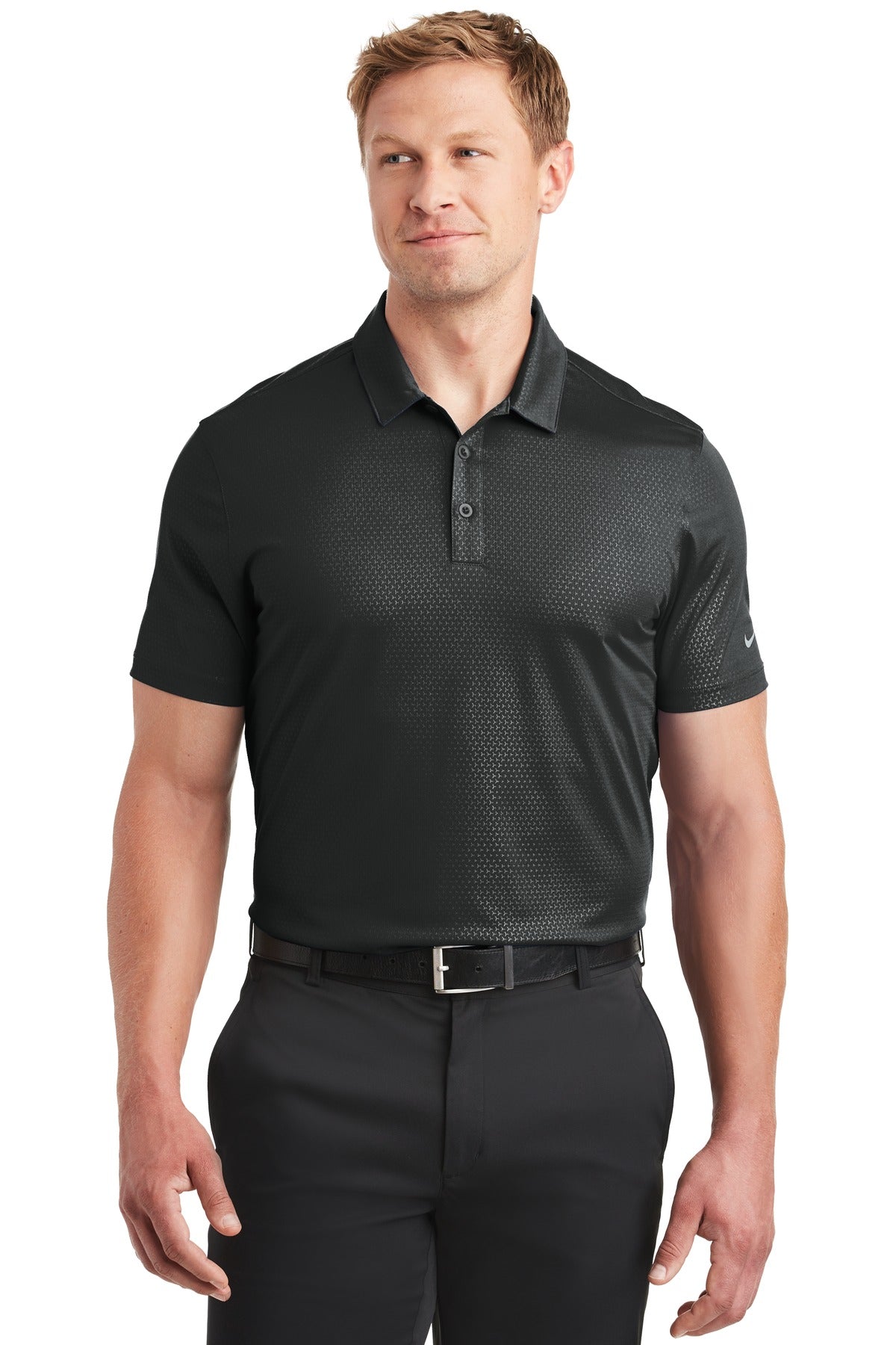 Polo Nike Dri-FIT con relieve Tri-Blade. 838964