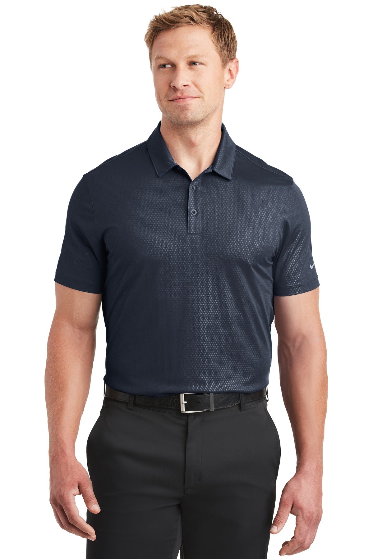 Polo Nike Dri-FIT con relieve Tri-Blade. 838964