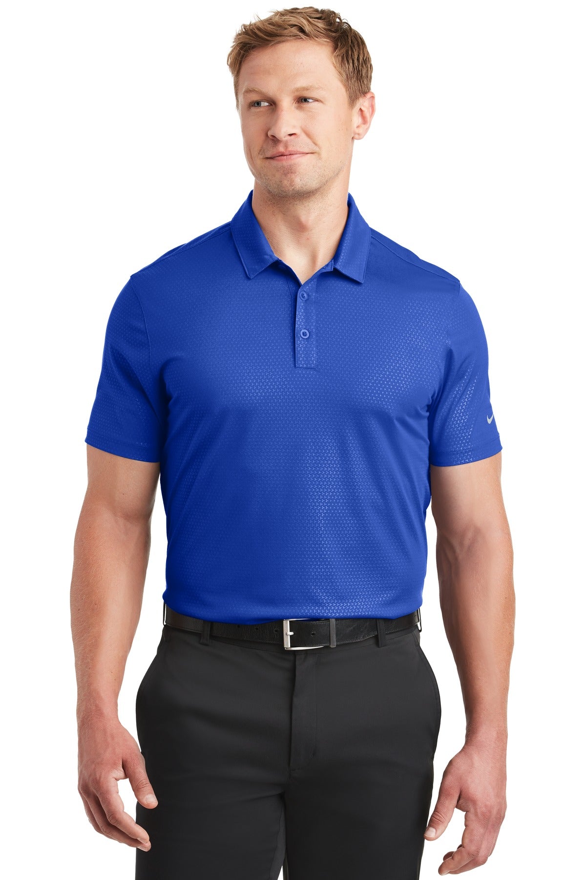 Polo Nike Dri-FIT con relieve Tri-Blade. 838964