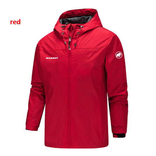 Autumn Winter European Style Printed Logo Men/Women Zipper Jacket Windproof Out image 0