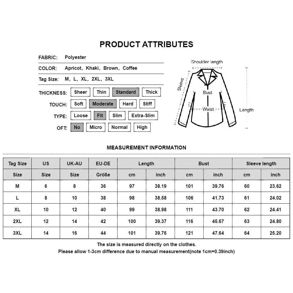 Fall/Winter New Flannel Coat Women Casual Solid Color Plush Lapel Long Sleeve J image 9