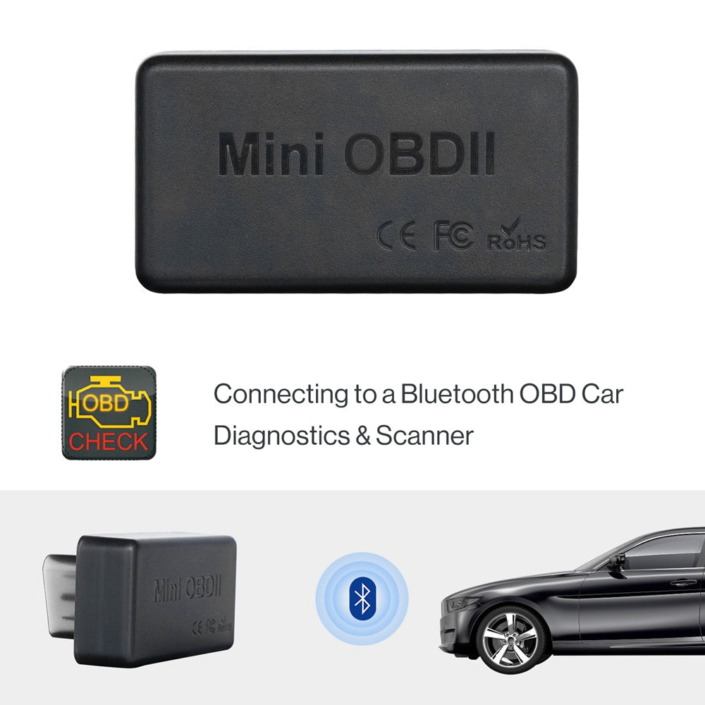 ATOTO OBD2 Scanner Bluetooth For Android Car Diagnostic Tool Check Engine Adapt image 2