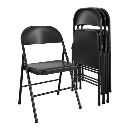 Mainstays Heavy Duty and Durable Hinge Fold Portable Conference Folding Chair ( image 0