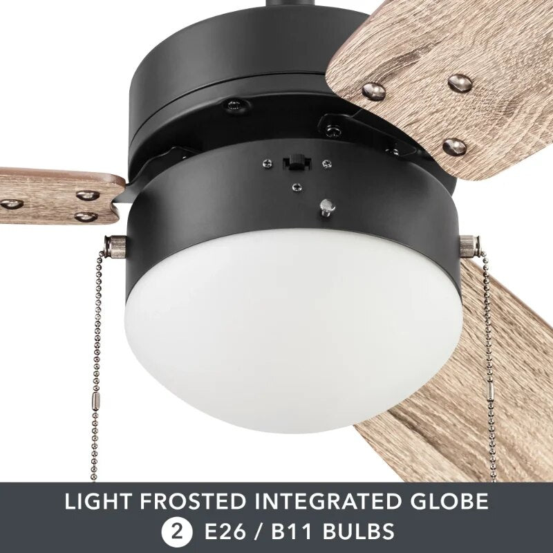 Better Homes & Gardens Finney 30" Oil-Rubbed Bronze Ceiling Fan with Light, 3 B image 3