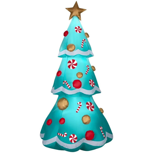 Airblown Inflatables 10 Foot Christmas Tree Inflatable Christmas Outside Decora image 0