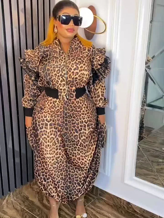 African Dresses for Women Two Pieces Set Tops And Skirts Suits Dashiki Ankara O image 0