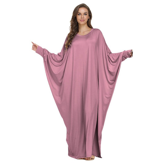 ETOSELL Abaya Muslim Dubai Turkey Islam Maxi Dress Kaftan African Dresses image 0