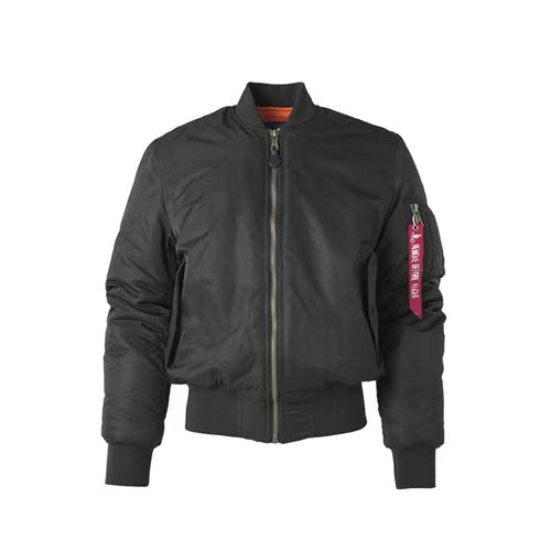 Bomber Jacket Men Winter Quality Nylon American Military Uniform Aviator Retro  image 0