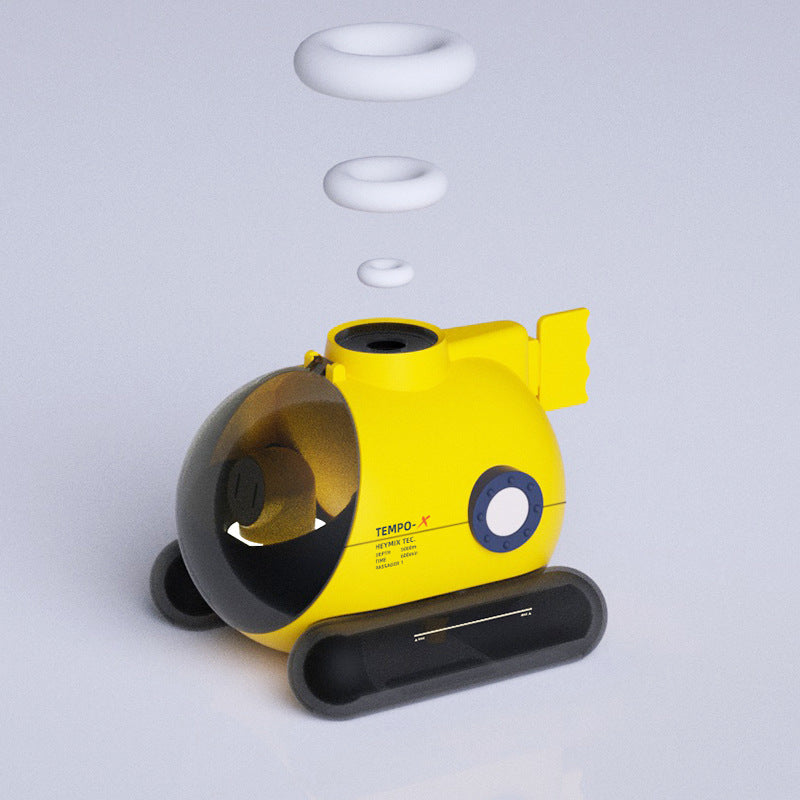 Ultrasonic Fog Diffuser TV Submarineroid Humidifier Color LED Light Humidifier  image 1