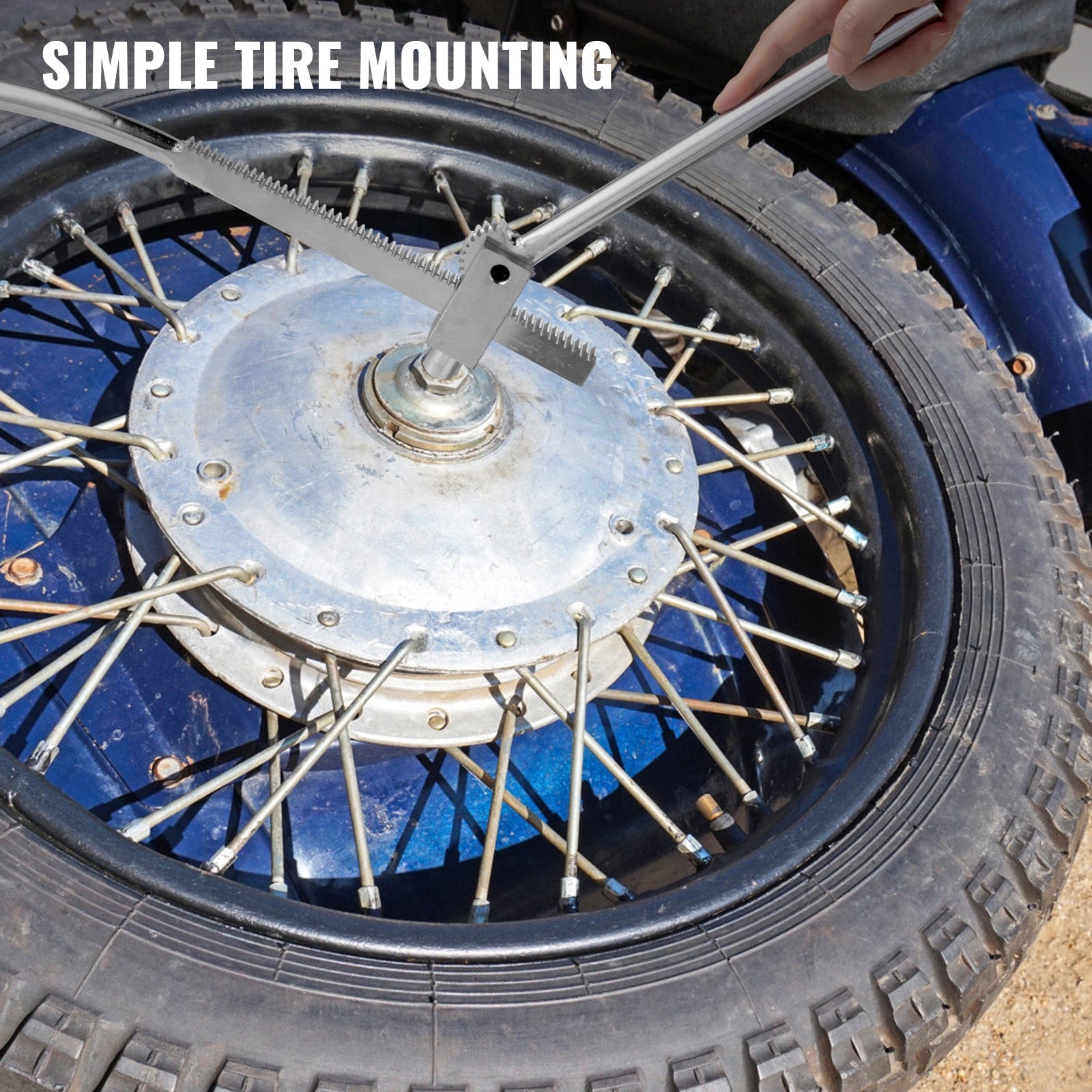VEVOR Dirt Bike Tire Mounting Tool Motorcycle Tire Changing Tool with 3 PCS Axl image 1