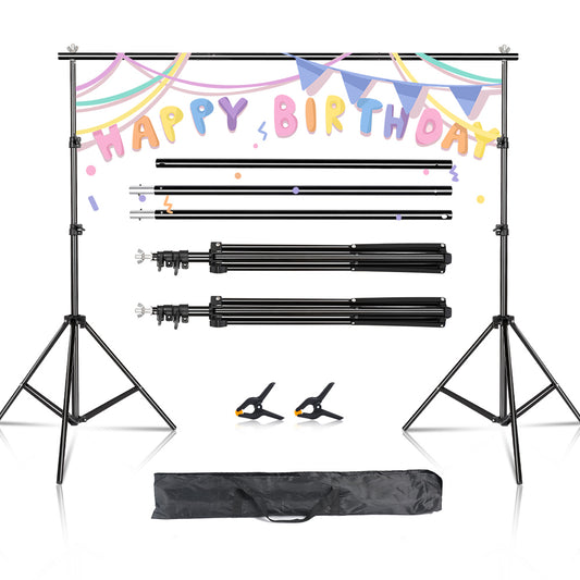 Photography Background Kit Studio Stand Photo Green Screen Backdrops Support Ba image 0