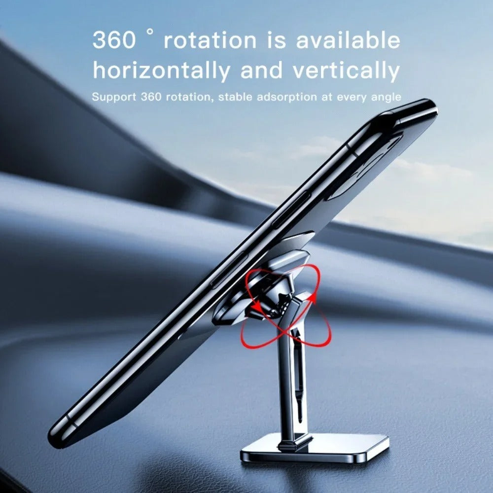 STONEGO 360° Rotating Magnetic Car Phone Mount - Universal Dashboard Holder wit image 3