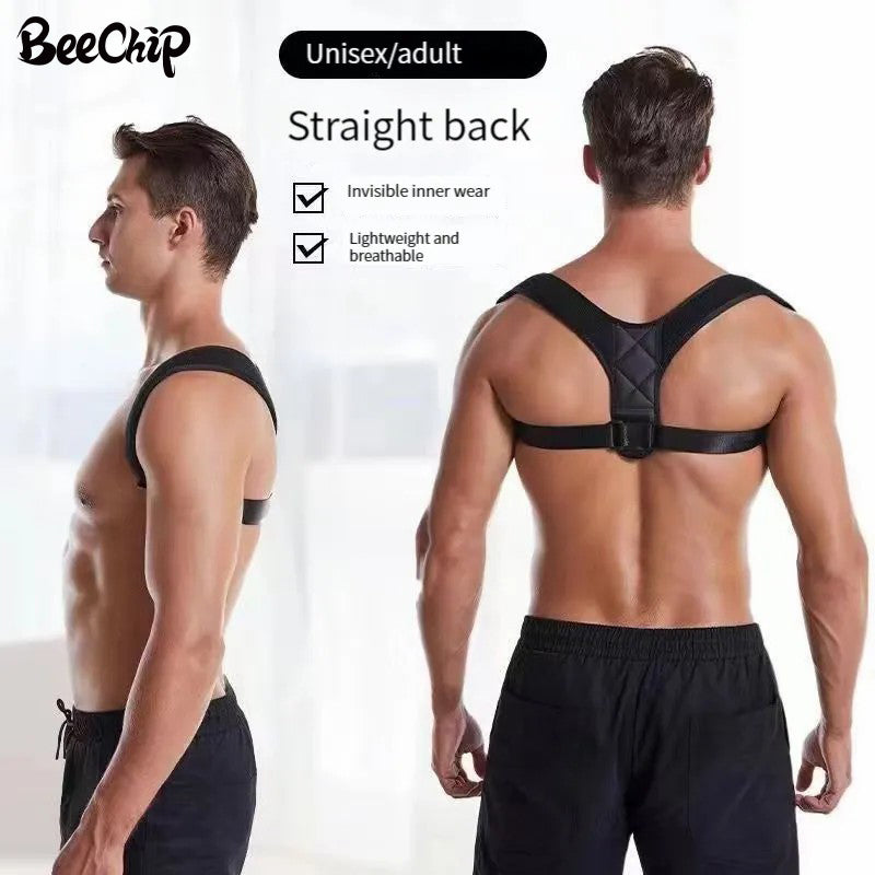 Back Posture Correction Belt Hunchback Prevention Correction of Sitting Posture image 1