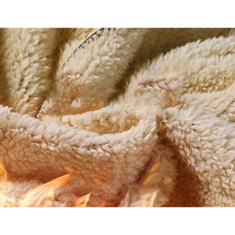Winter Fleece Pants Thick Warm Thermal Trousers Men Fitness Drawstring Pants Jo image 5