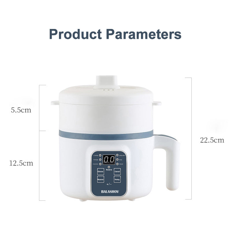 1.7L Electric Rice Cooker 1-2 People Household Non-stick Pan Single/Double Laye image 7