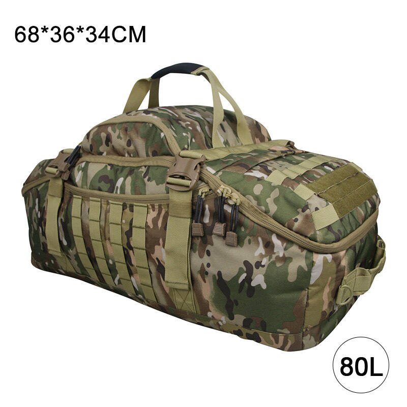 40L 60L 80L Waterproof Travel Bags Large Capacity Luggage Bags Men Duffel Bag T image 13