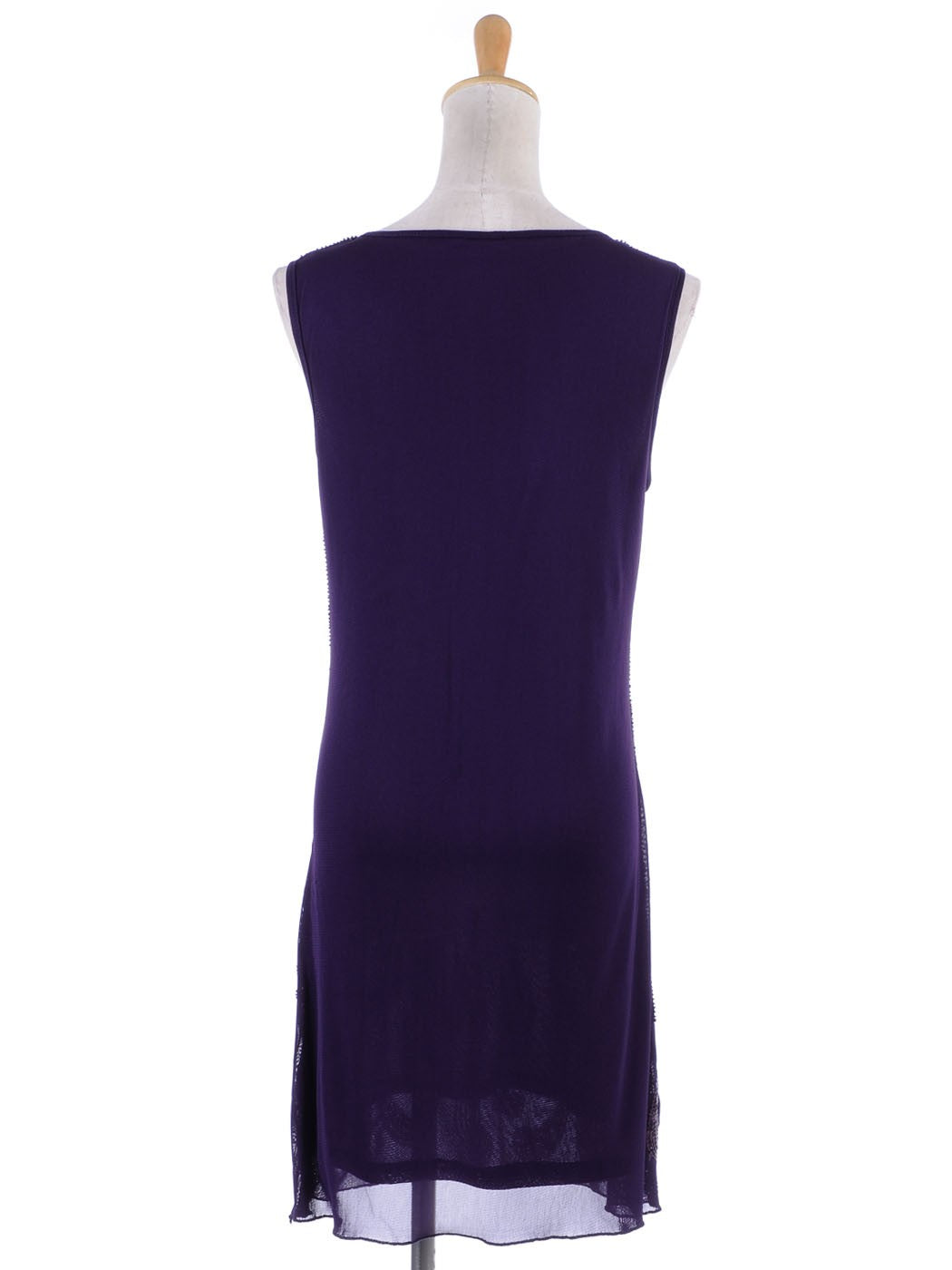 Musical Notes Shape Sequin Embellished Beaded Trim Dress Waist Sheath Club Dres image 2
