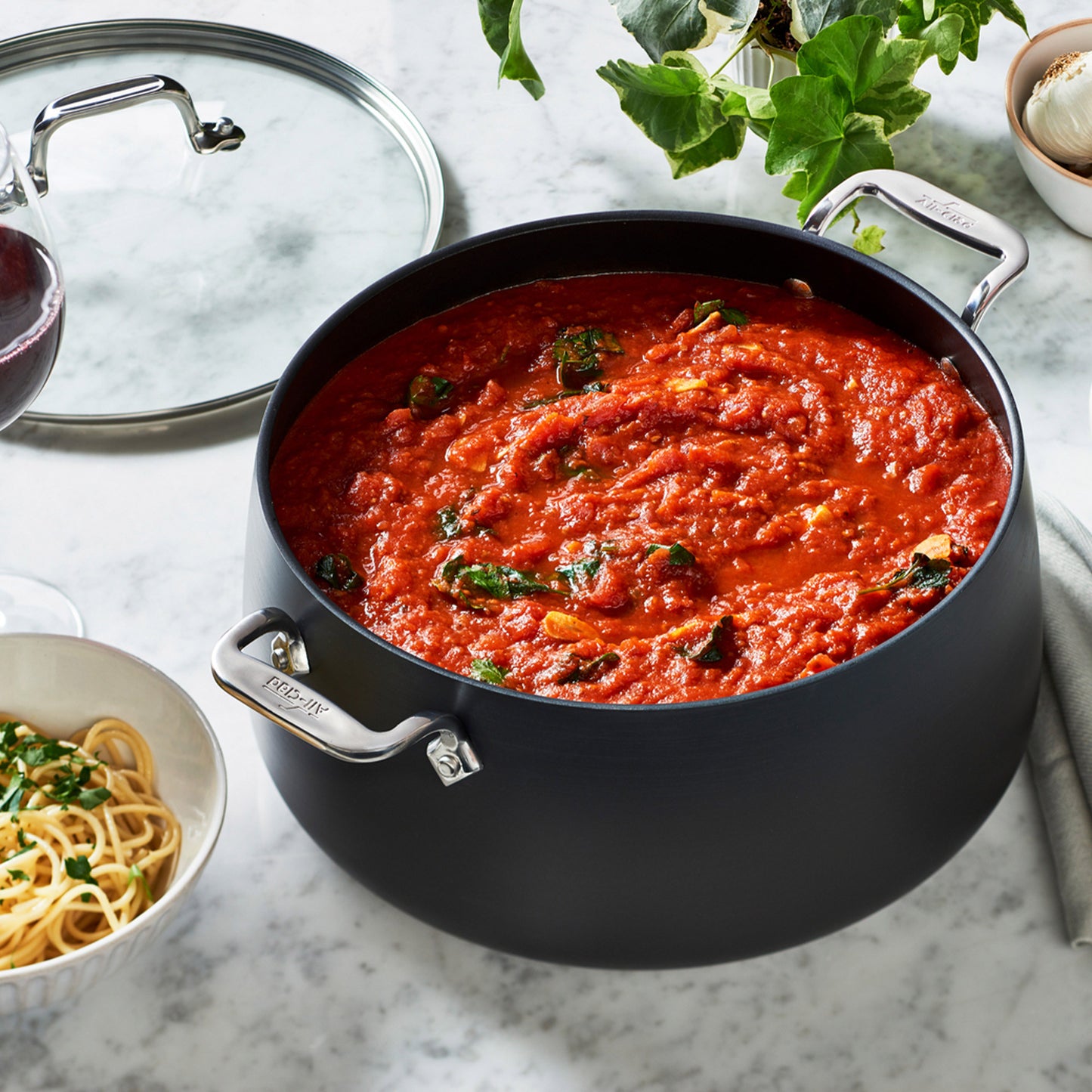 All-Clad 11-Piece Non-Stick Cookware Set image 1