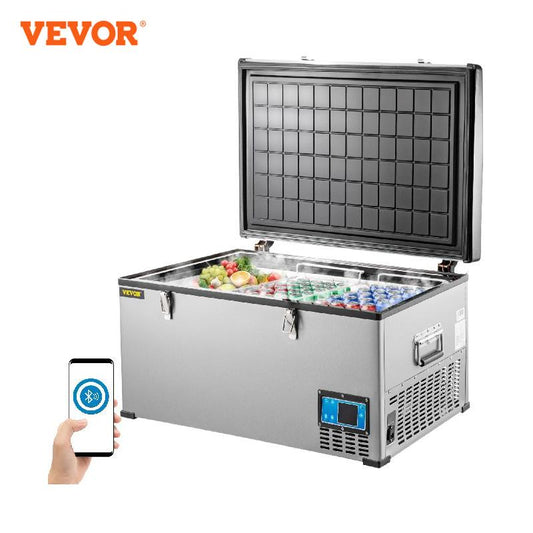VEVOR 45L 60L 85L Mini Car Refrigerator Portable Compressor Freezer Cooler 12V/ image 0