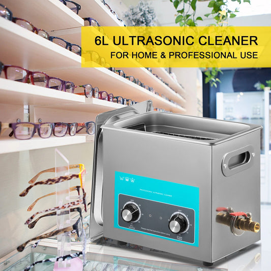 VEVOR 6L Electric Ultrasonic Cleaner Portable Washing Machine Lave-Dishes Ultra image 0